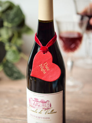 Luxury Valentines Day Bottle Tag