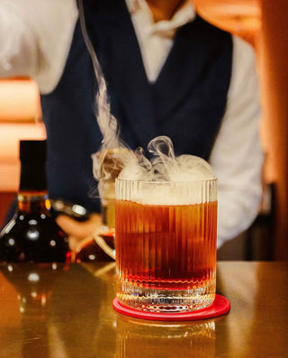 Corporate Coaster Leather Sample