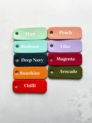 Leather Door Hanger Labels
