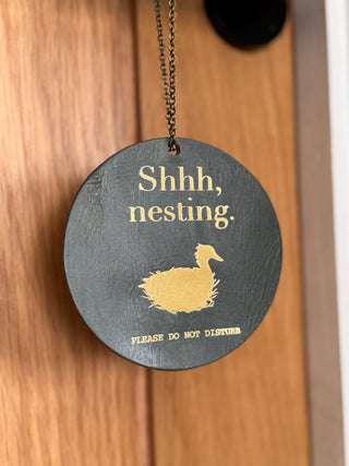 Luxury Leather Door Hangers