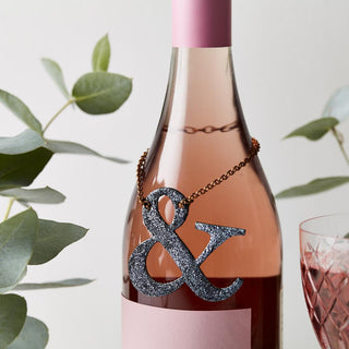 Monogram Leather Bottle Tag