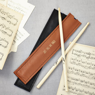 Available in high quality black and tan British leather to protect your sticks