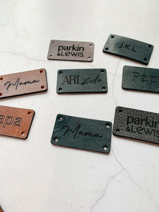 High Quality Leather Blanks for Key rings. DIY Project.