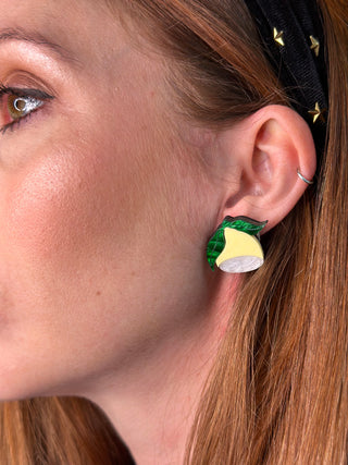 Fruit Hoop Earrings by BrightSmoke