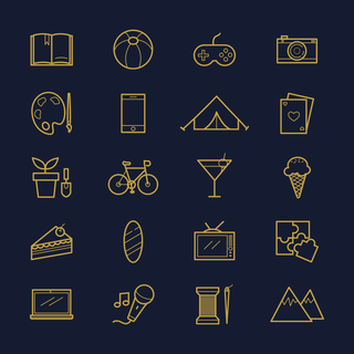 Choose which hobby you want on your coaster