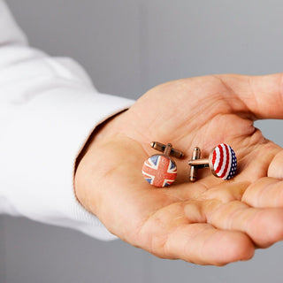 Stars and Stripes, American Flag Cufflinks
