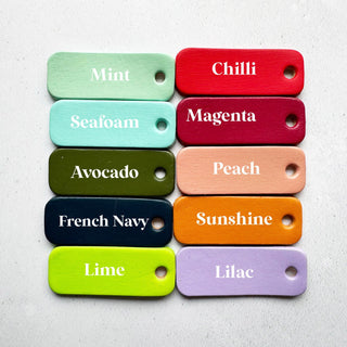 Hand painted leather coaster - Personalised leather gifts - Hand painted gifts for the home - Gifts for the home.