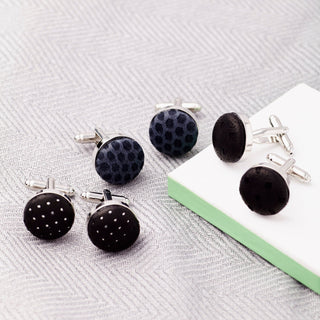 Leather Textured Cufflinks