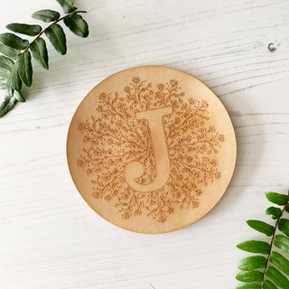 Mandala Monogram Coaster