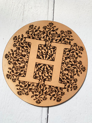 Mandala Monogram Coaster