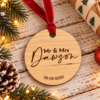 My First Christmas Wooden Christmas Decoration