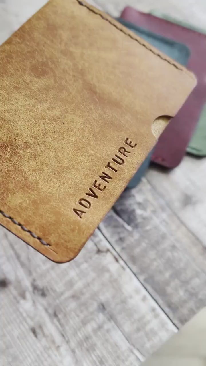 Handmade Italian Pueblo Leather Passport Cover. Personalised and Stamped by Hand for Unique Travel Style