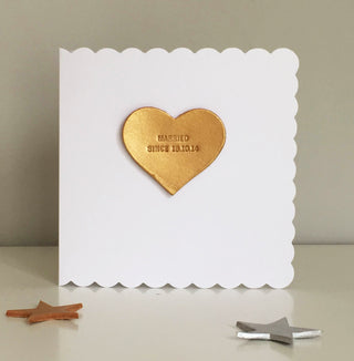 Personalised Wedding and Anniversary Card